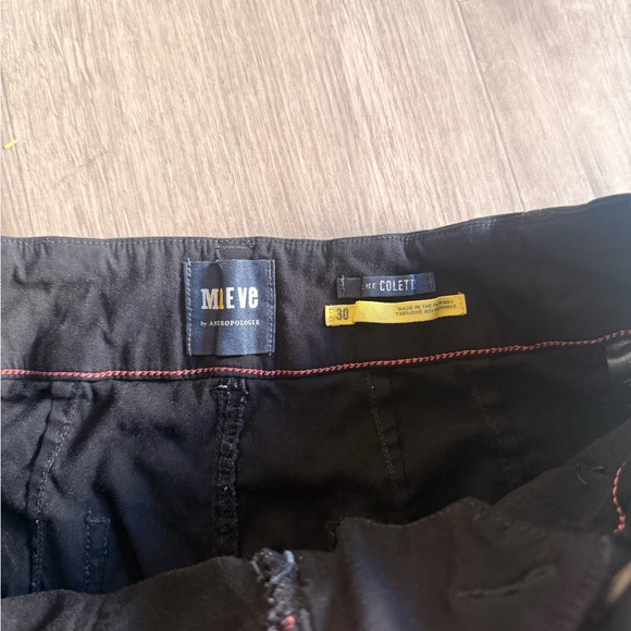 Maeve Colette Black Wide-Leg Trousers - Picture 3 of 3